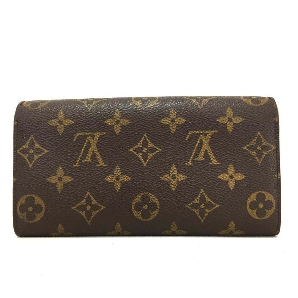 💯 Auth Louis Vuitton Sarah Bifold Wallet Monogram - Picture 2 of 8